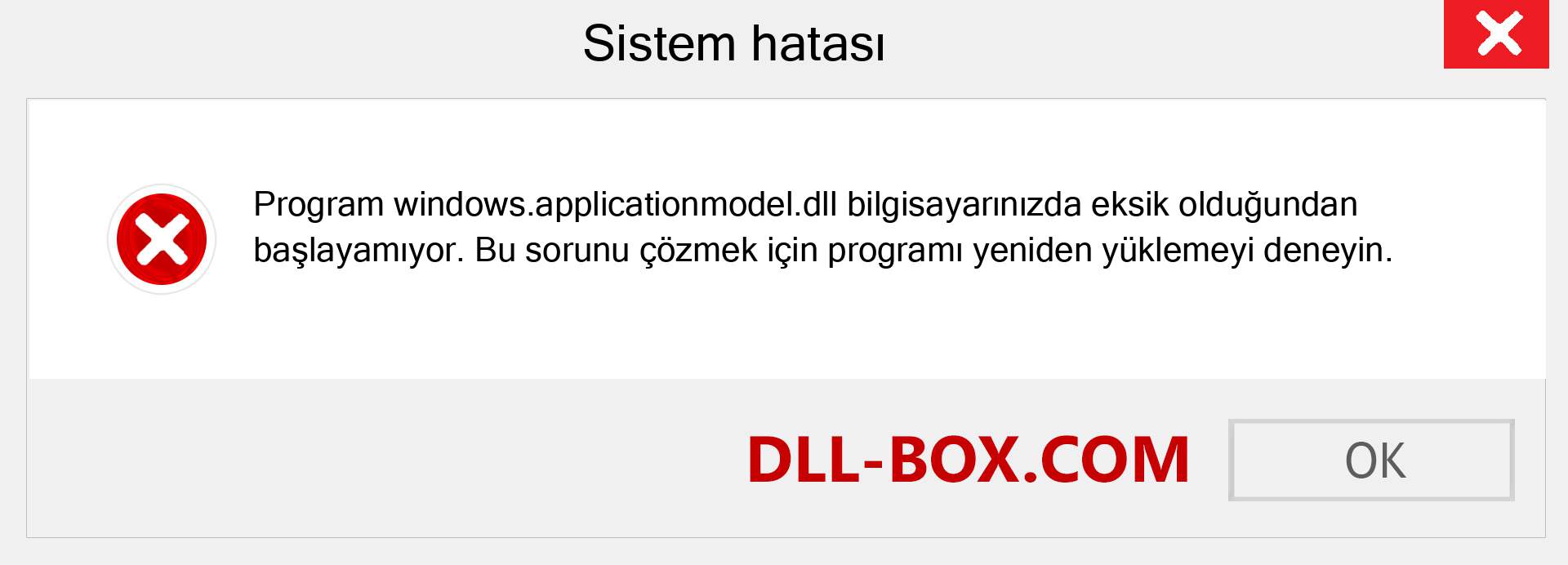 windows.applicationmodel.dll dosyası eksik mi? Windows 7, 8, 10 için İndirin - Windows'ta windows.applicationmodel dll Eksik Hatasını Düzeltin, fotoğraflar, resimler